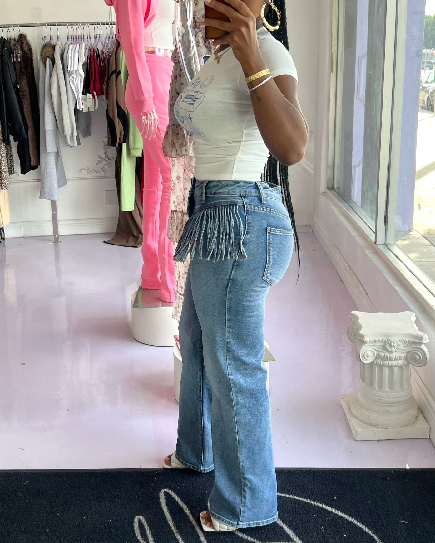 Fringe Theory : Denim Jeans