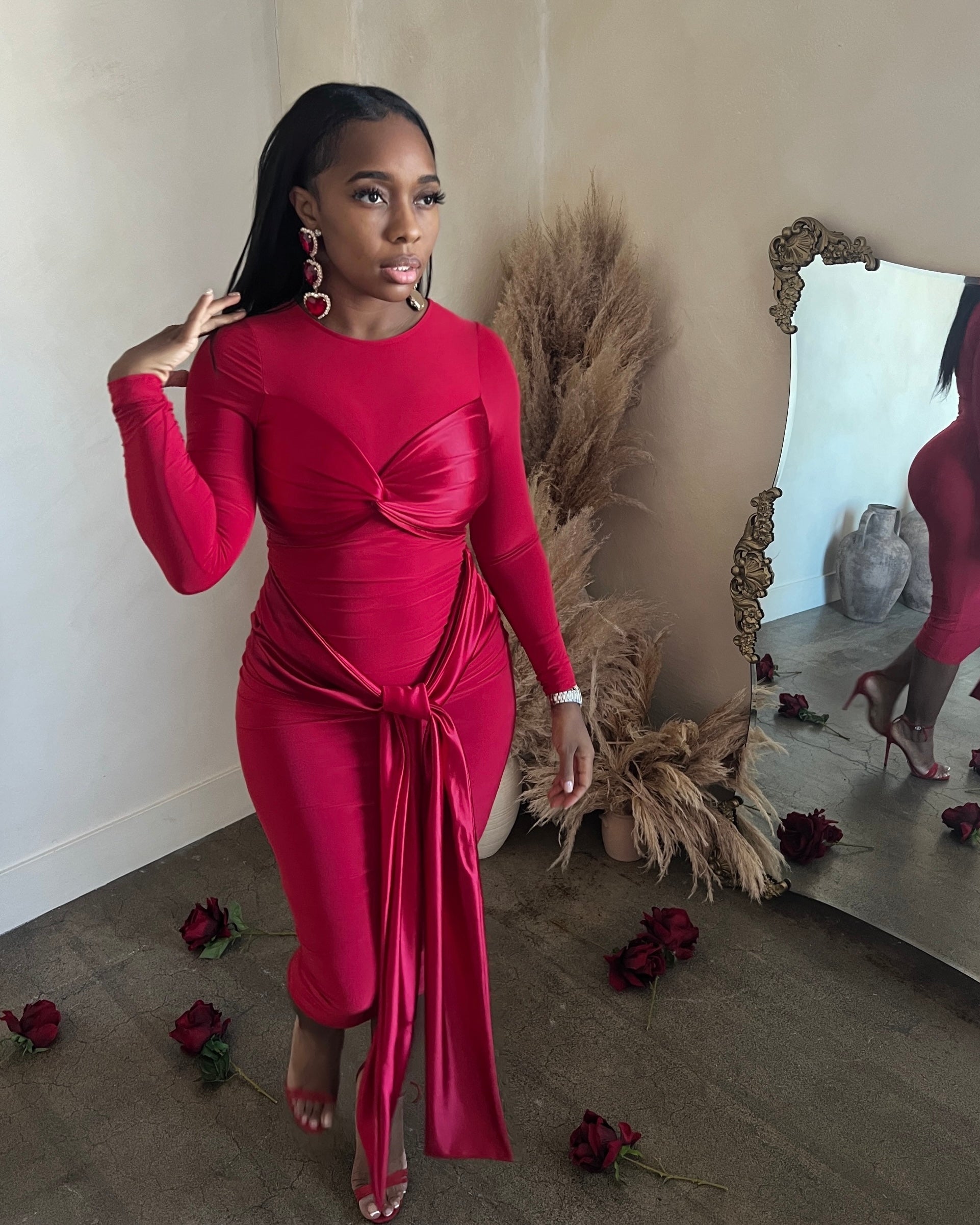 No Scandal : Midi Dress