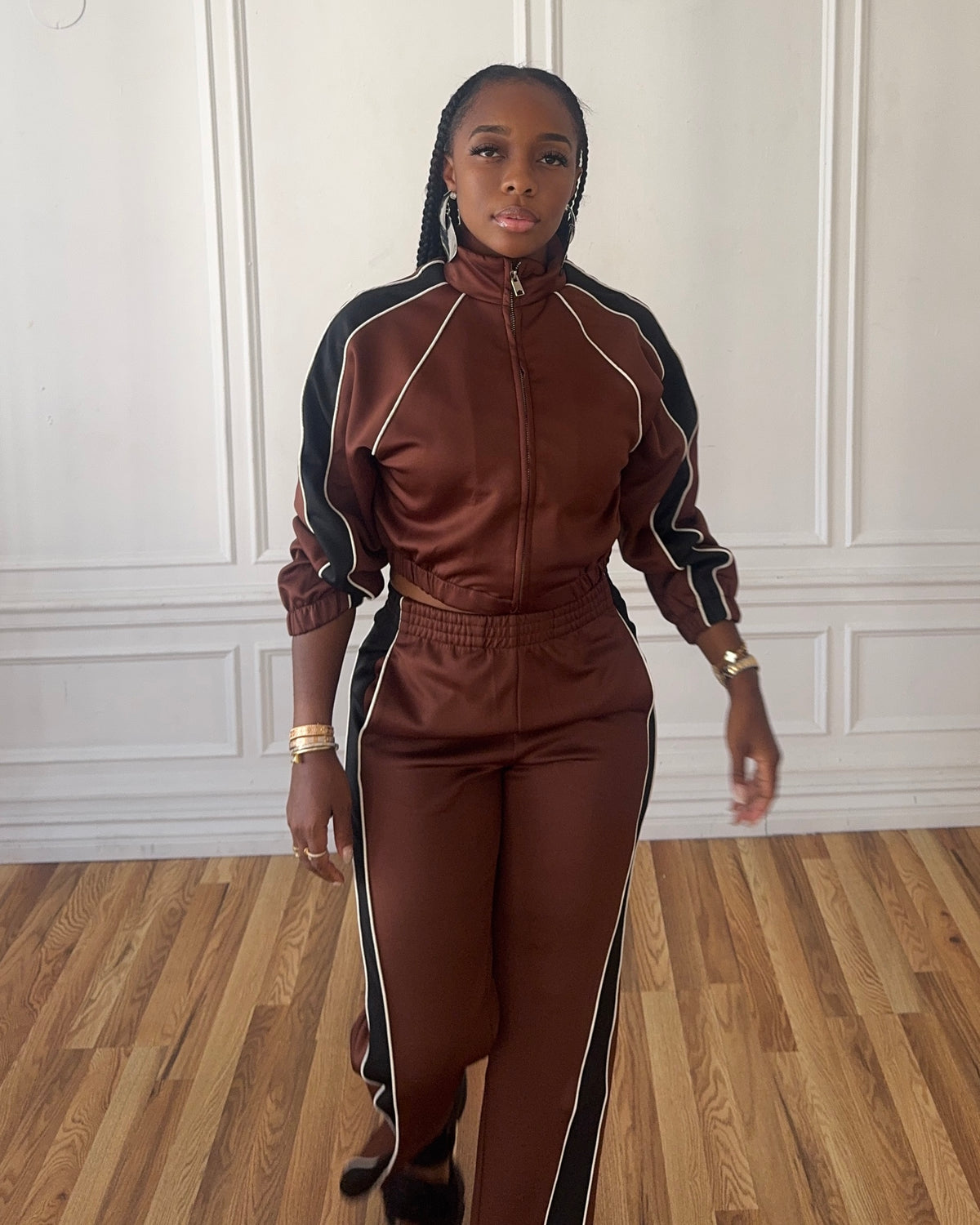 Good Sport : Pant Set | Brown