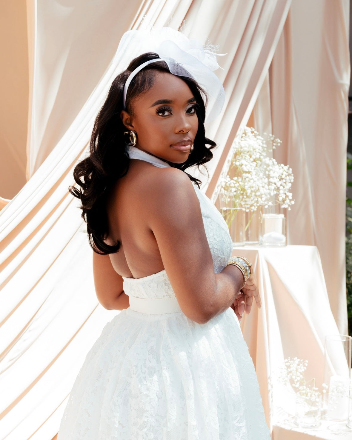 To The Derby : Midi Dress