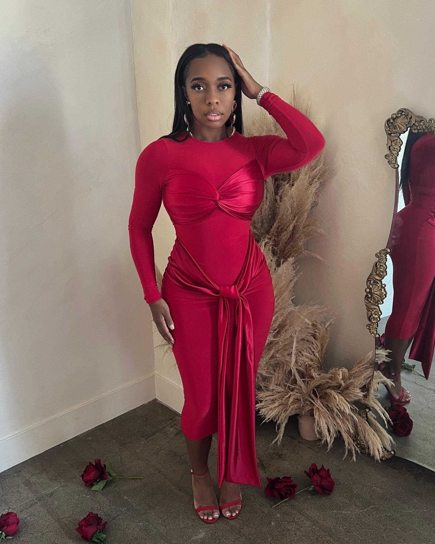 No Scandal : Midi Dress