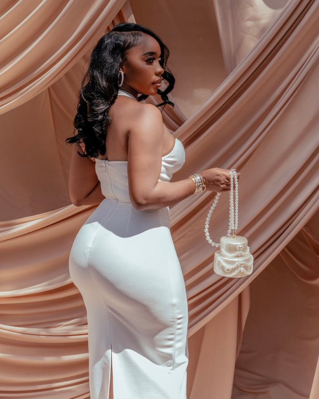 Fine Print : Maxi Dress (FINAL SALE)