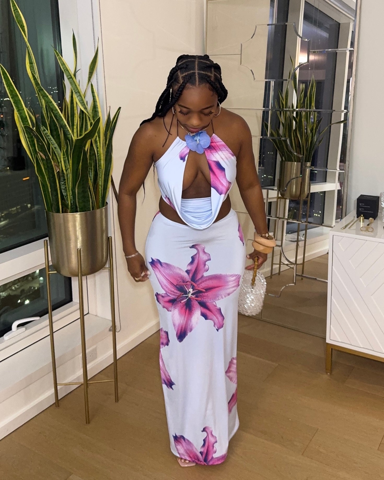 Aloha : Maxi Skirt Set