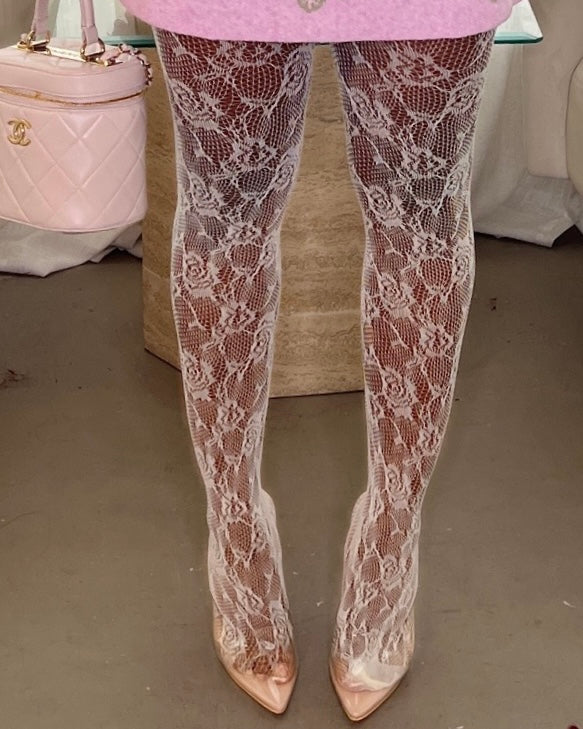 Lace Whisper Tights