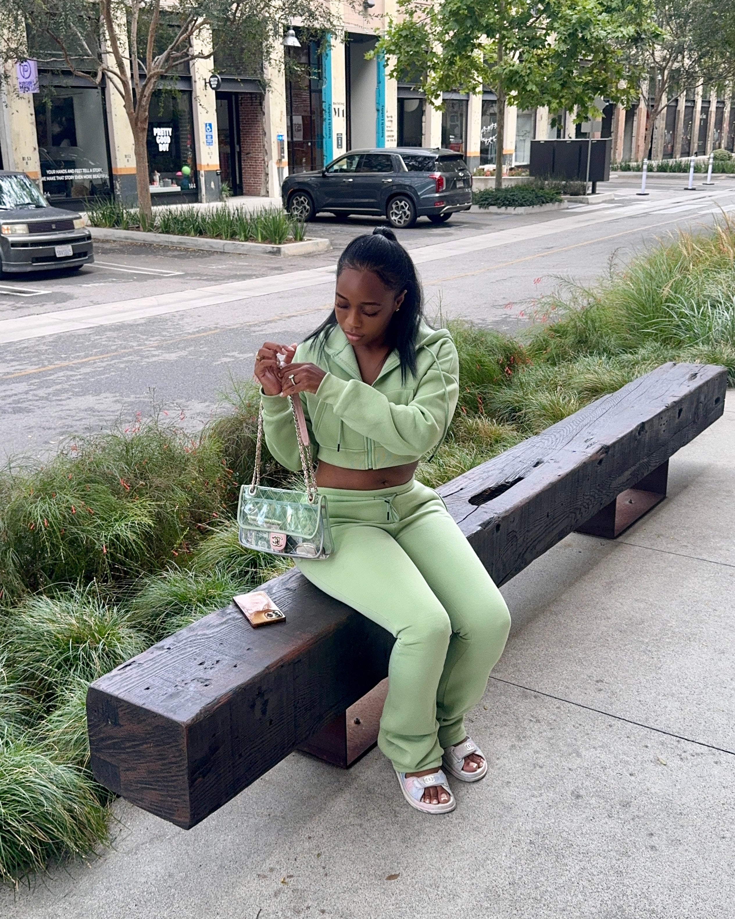 Extended Sweatsuit (Sage)