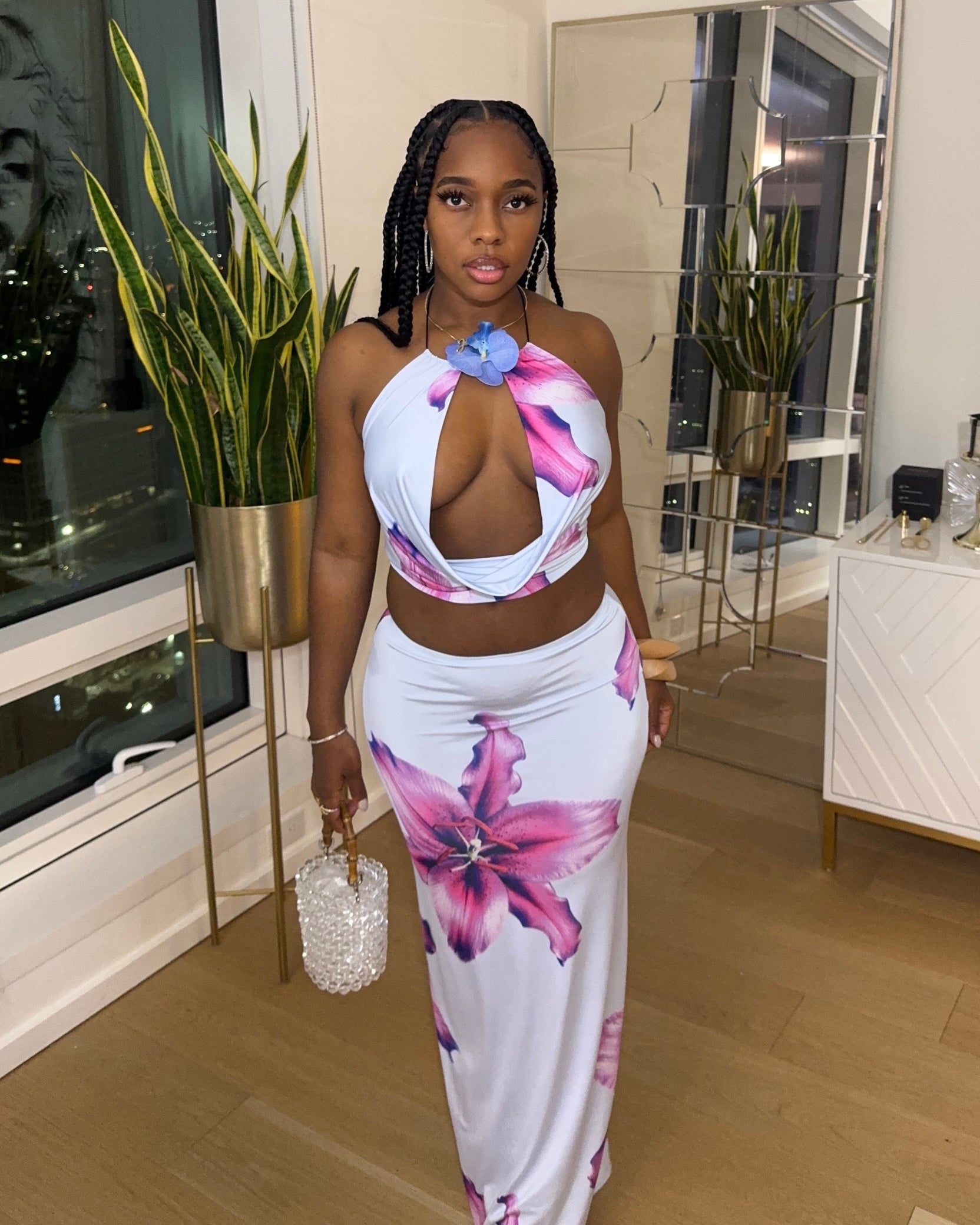 Aloha : Maxi Skirt Set