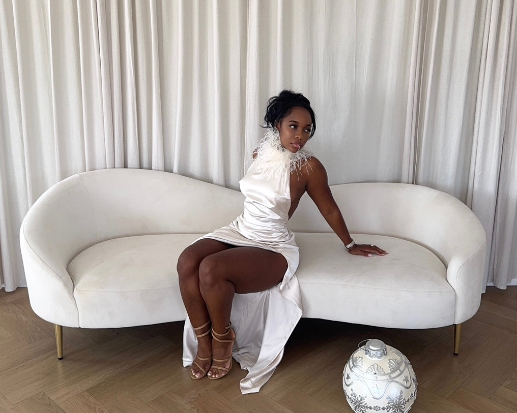 Satin Soirée : Gown