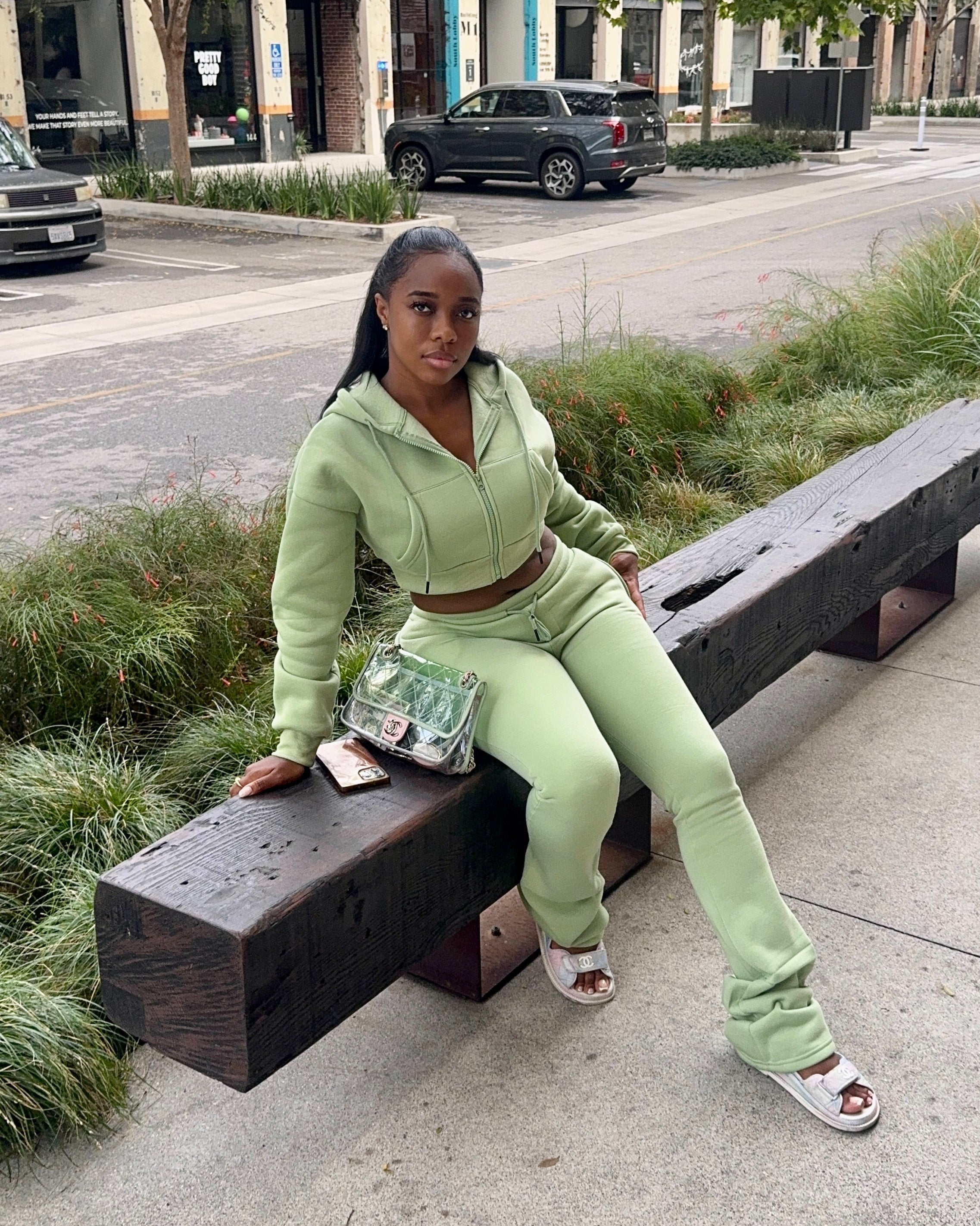 Extended Sweatsuit (Sage)