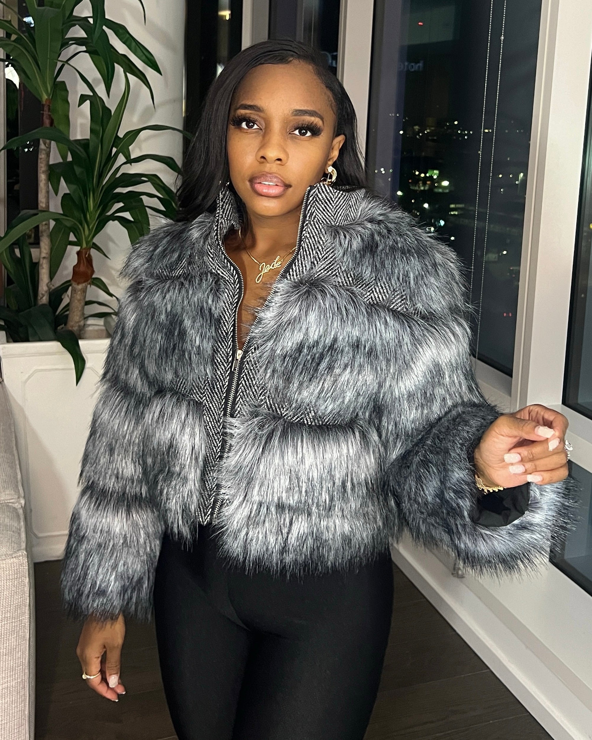 Faux fox online fur