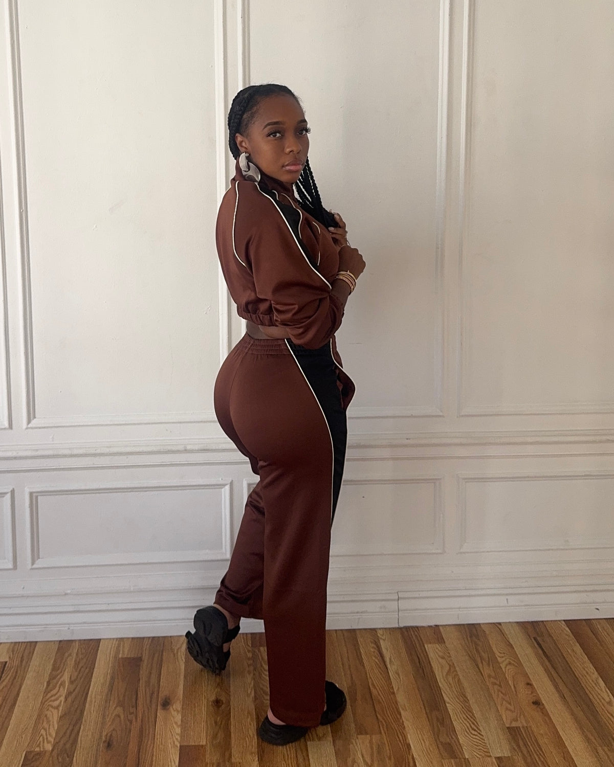 Good Sport : Pant Set | Brown