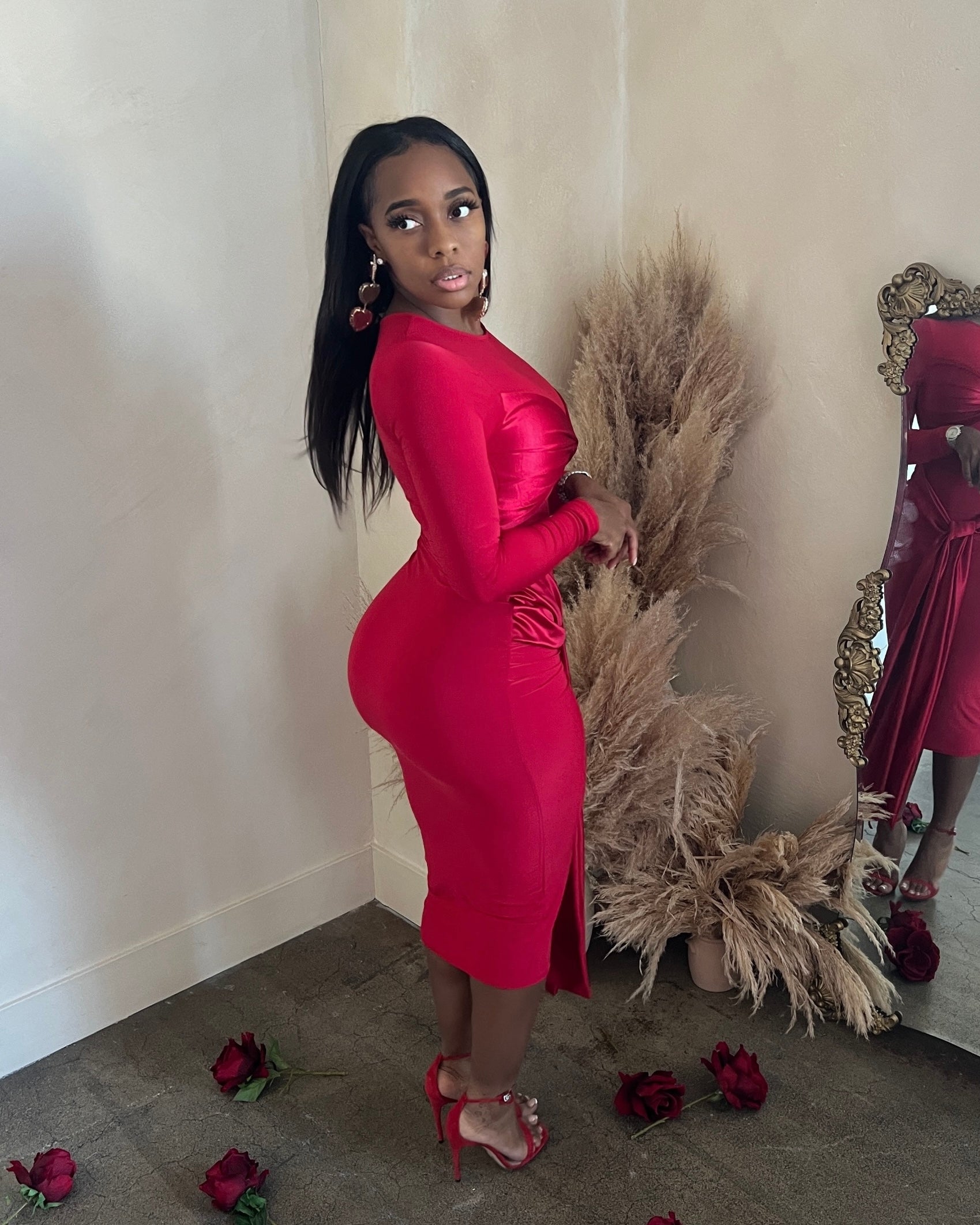 No Scandal : Midi Dress