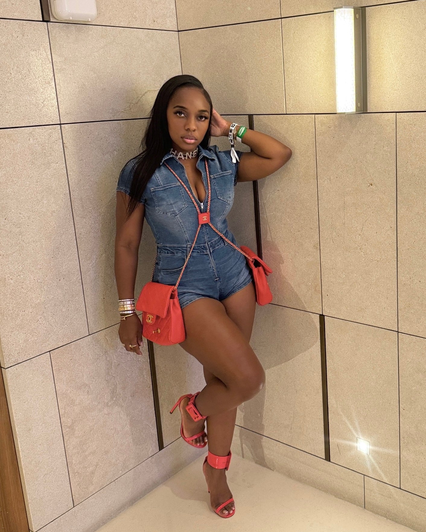 Making Moves : Denim Romper