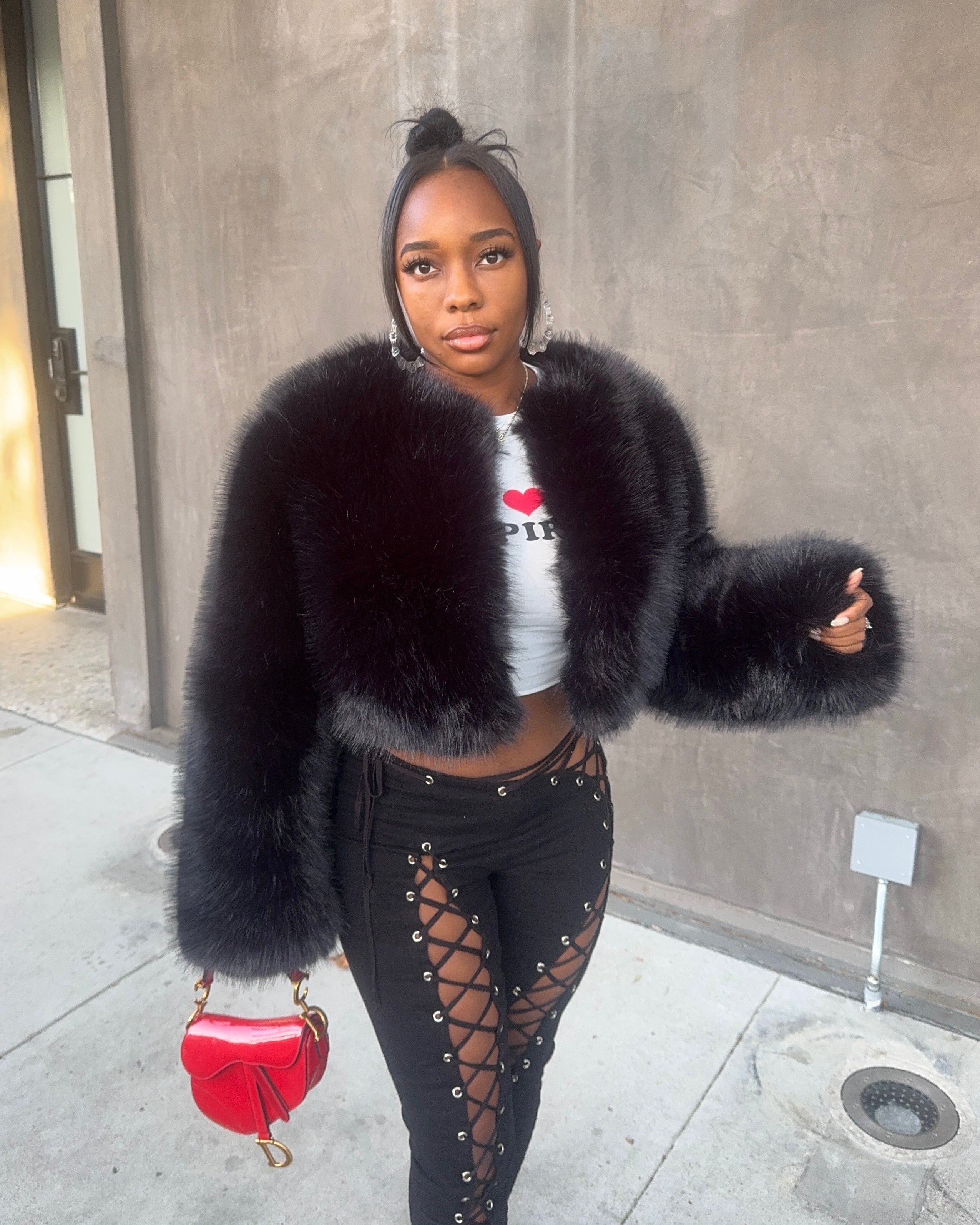 Midnight Muse Fur Coat