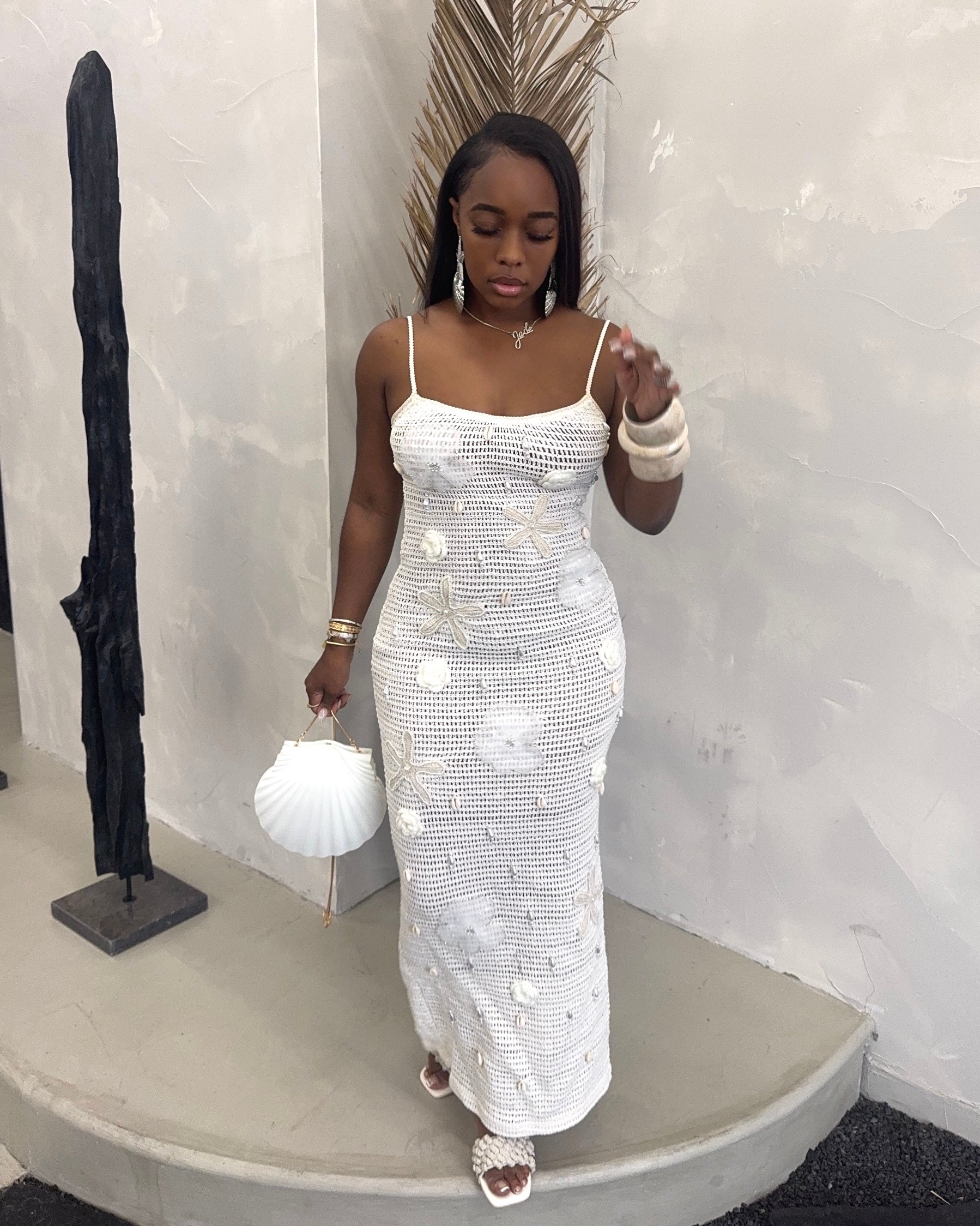 Coastal Bloom : Maxi Dress