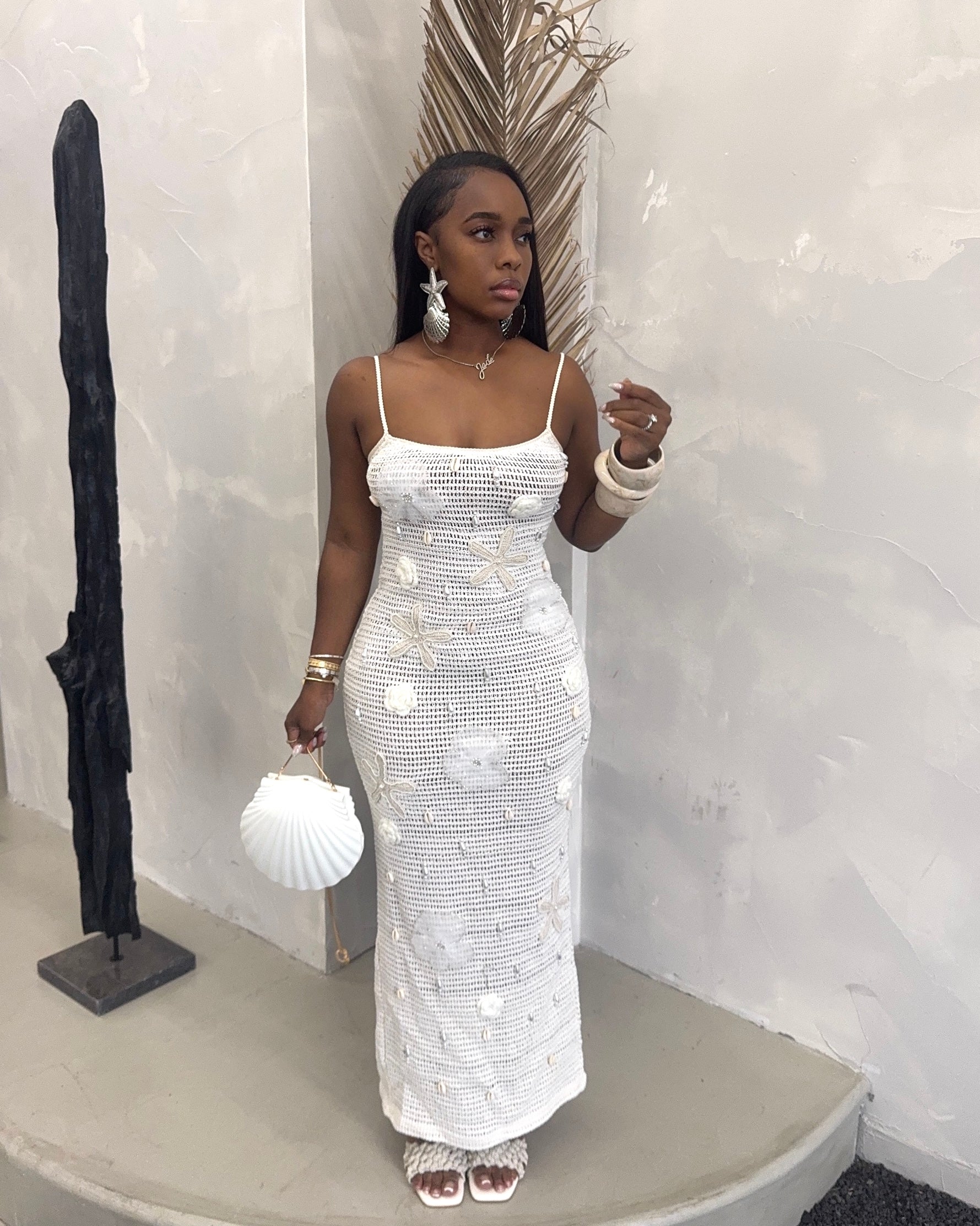 Coastal Bloom : Maxi Dress