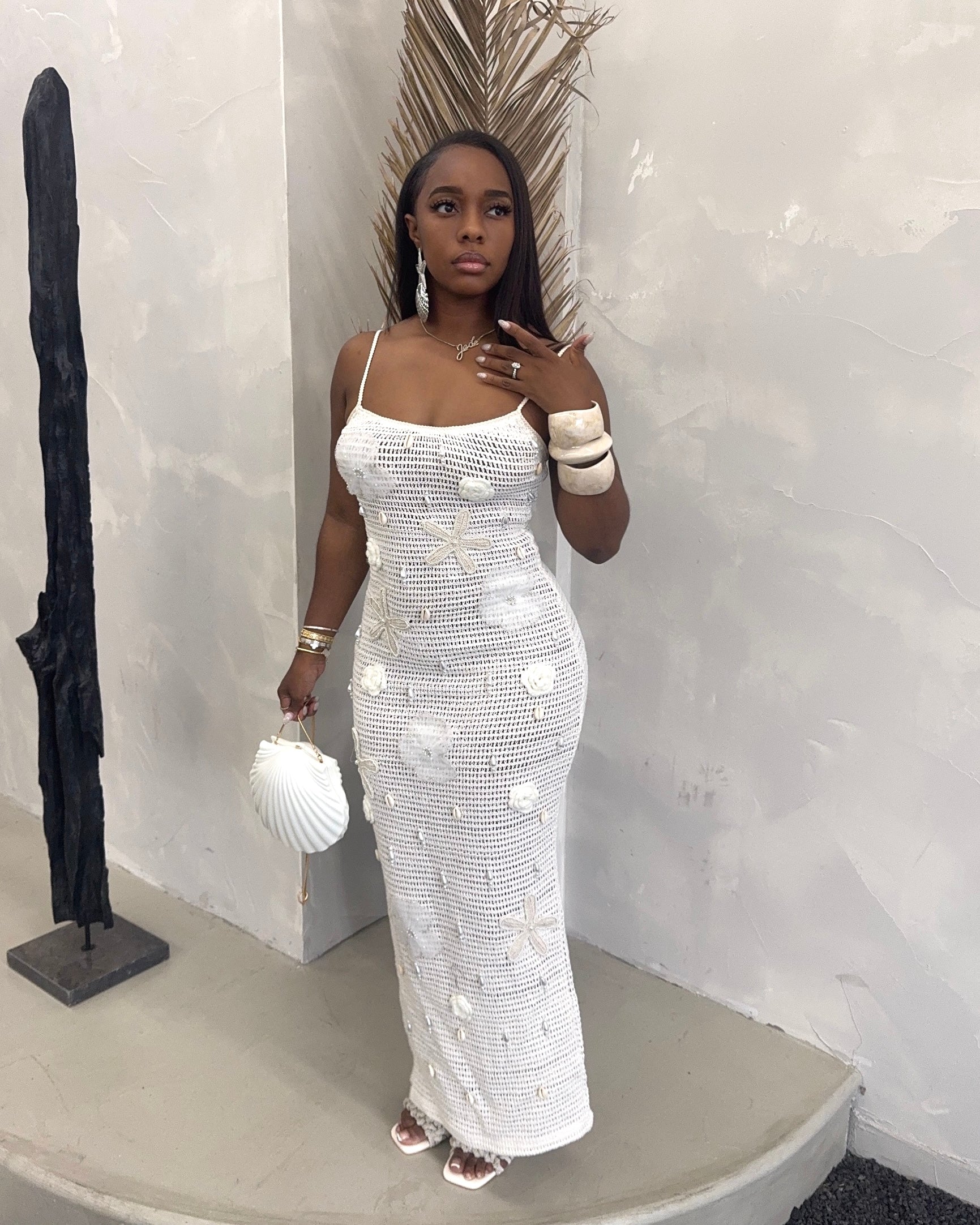 Coastal Bloom : Maxi Dress