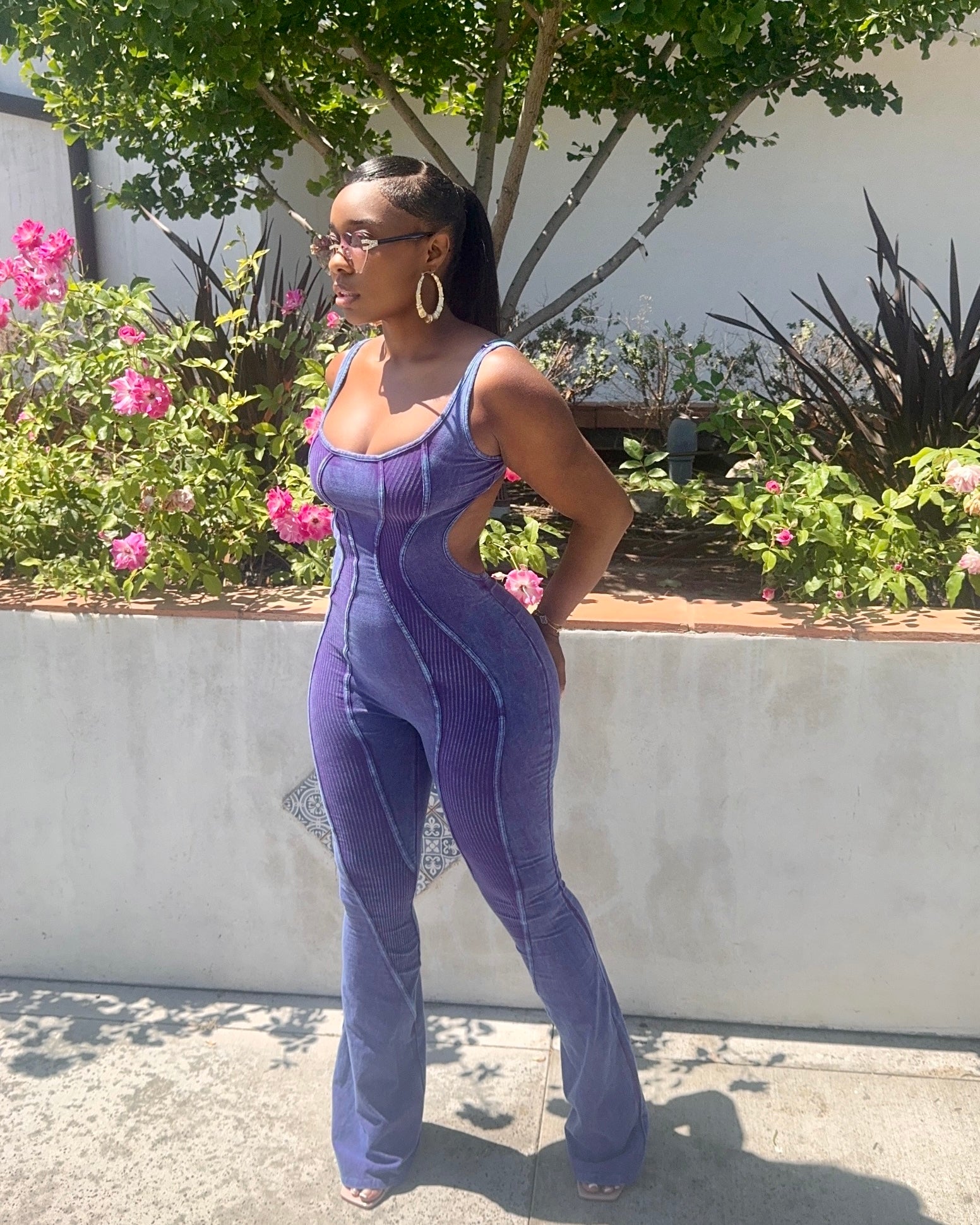 Crush On You : Jumpsuit (Purple)