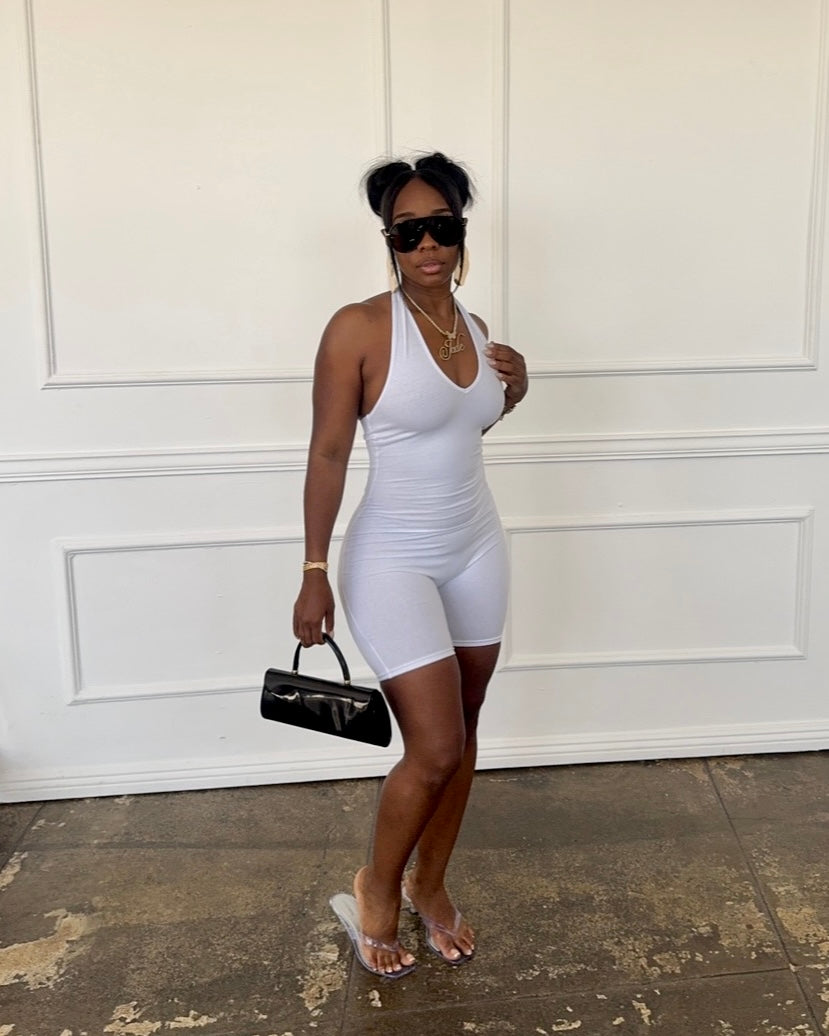 On Repeat : Halter Romper