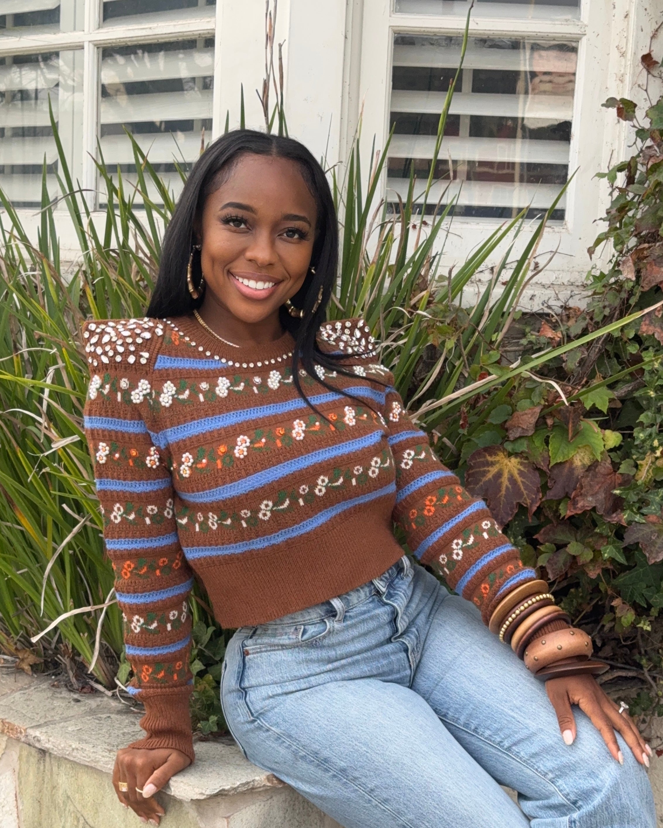 Retro Bloom : Sweater