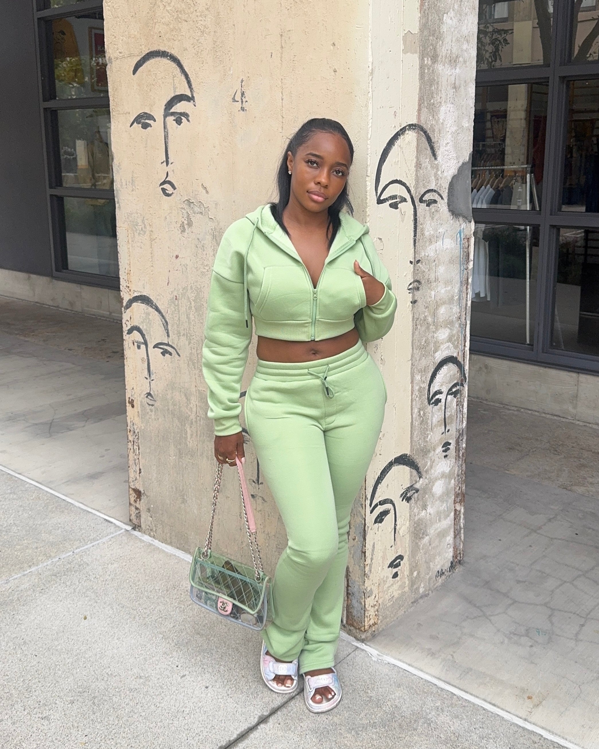 Extended Sweatsuit (Sage)