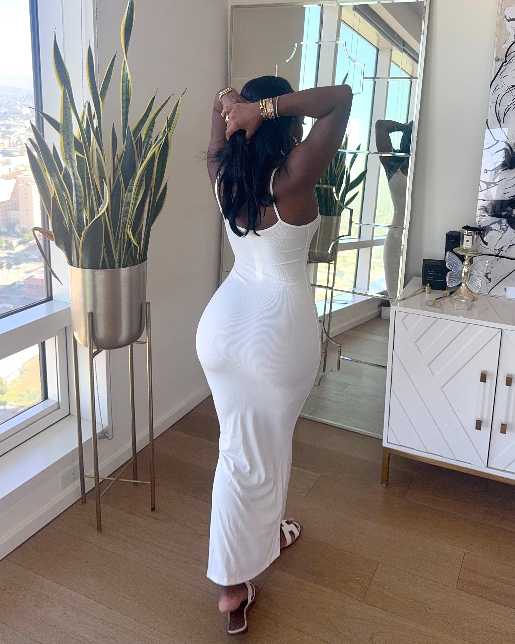 Summer Maxi Dress (White)