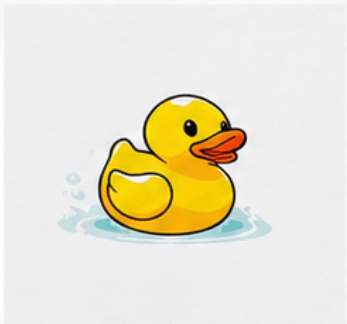 Rubber Duckie : Baby Tee