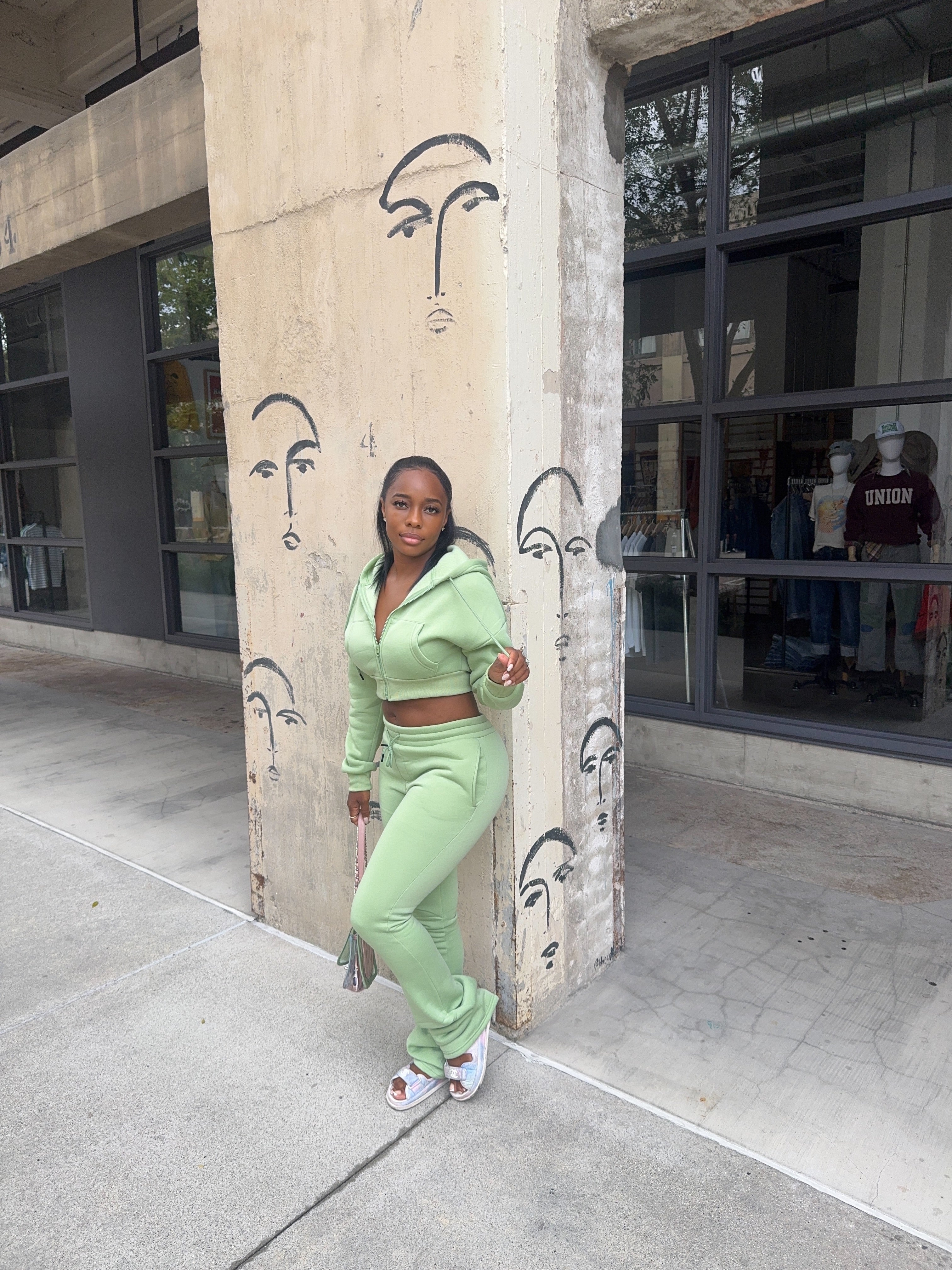 Extended Sweatsuit (Sage)