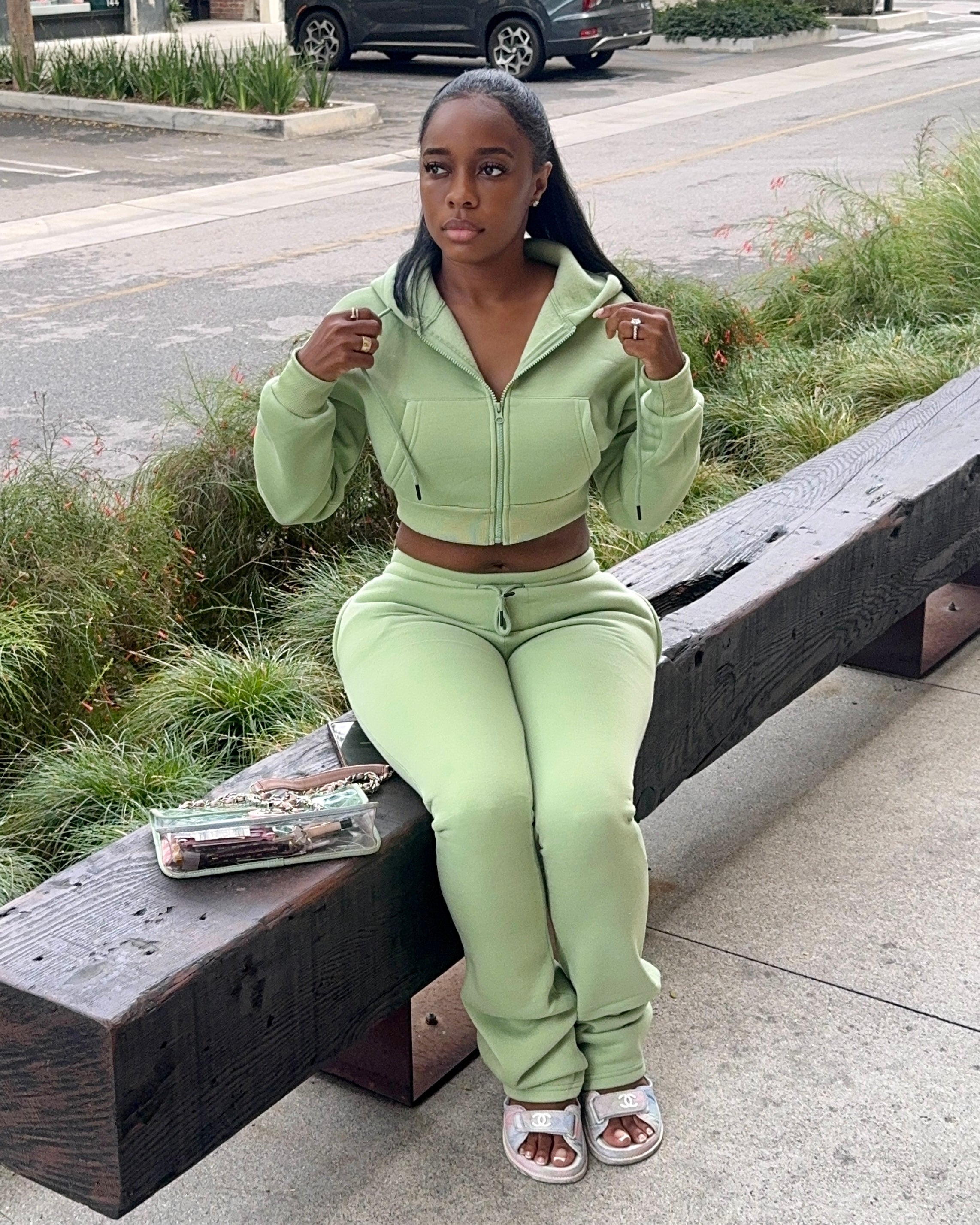 Extended Sweatsuit (Sage)