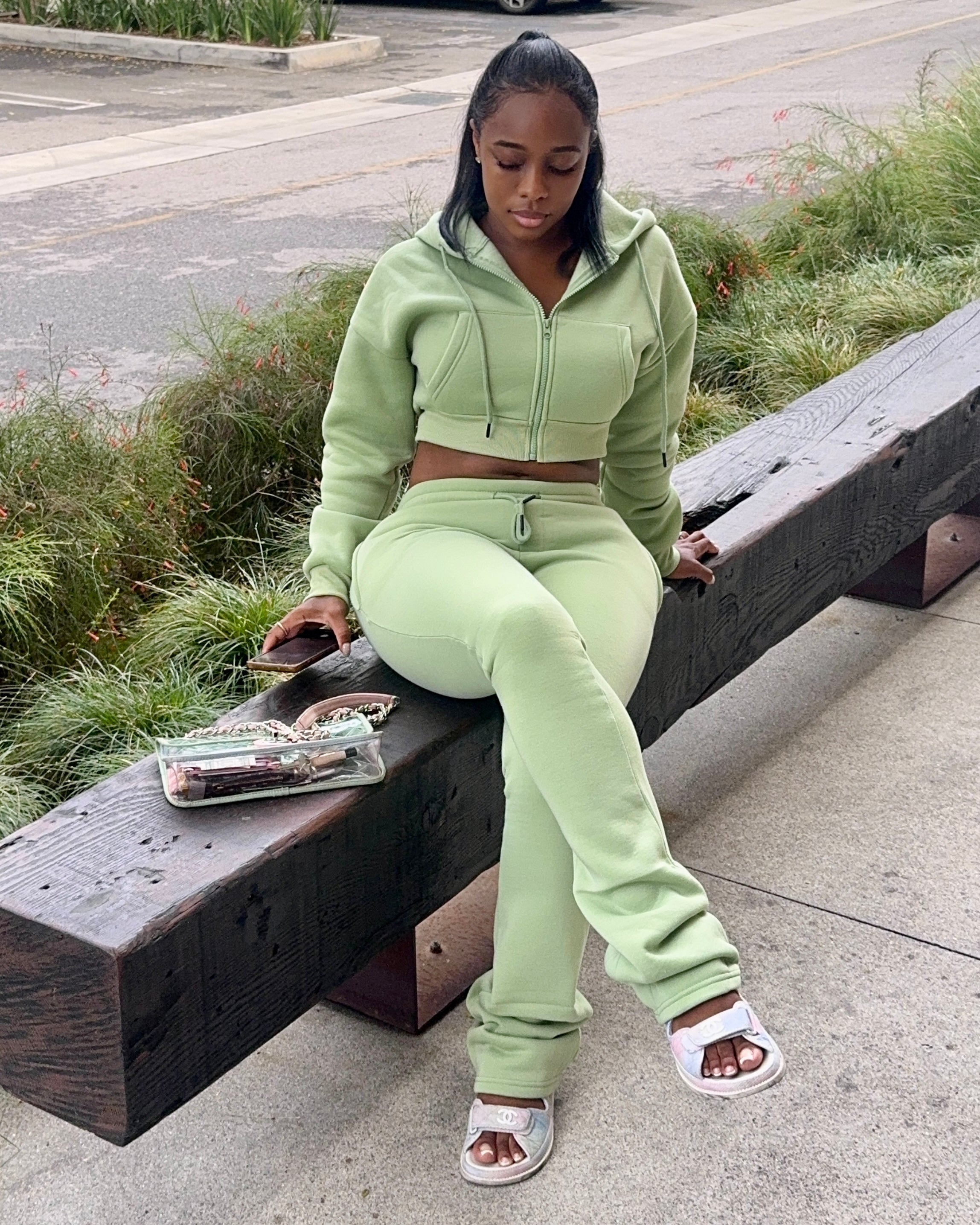 Extended Sweatsuit (Sage)