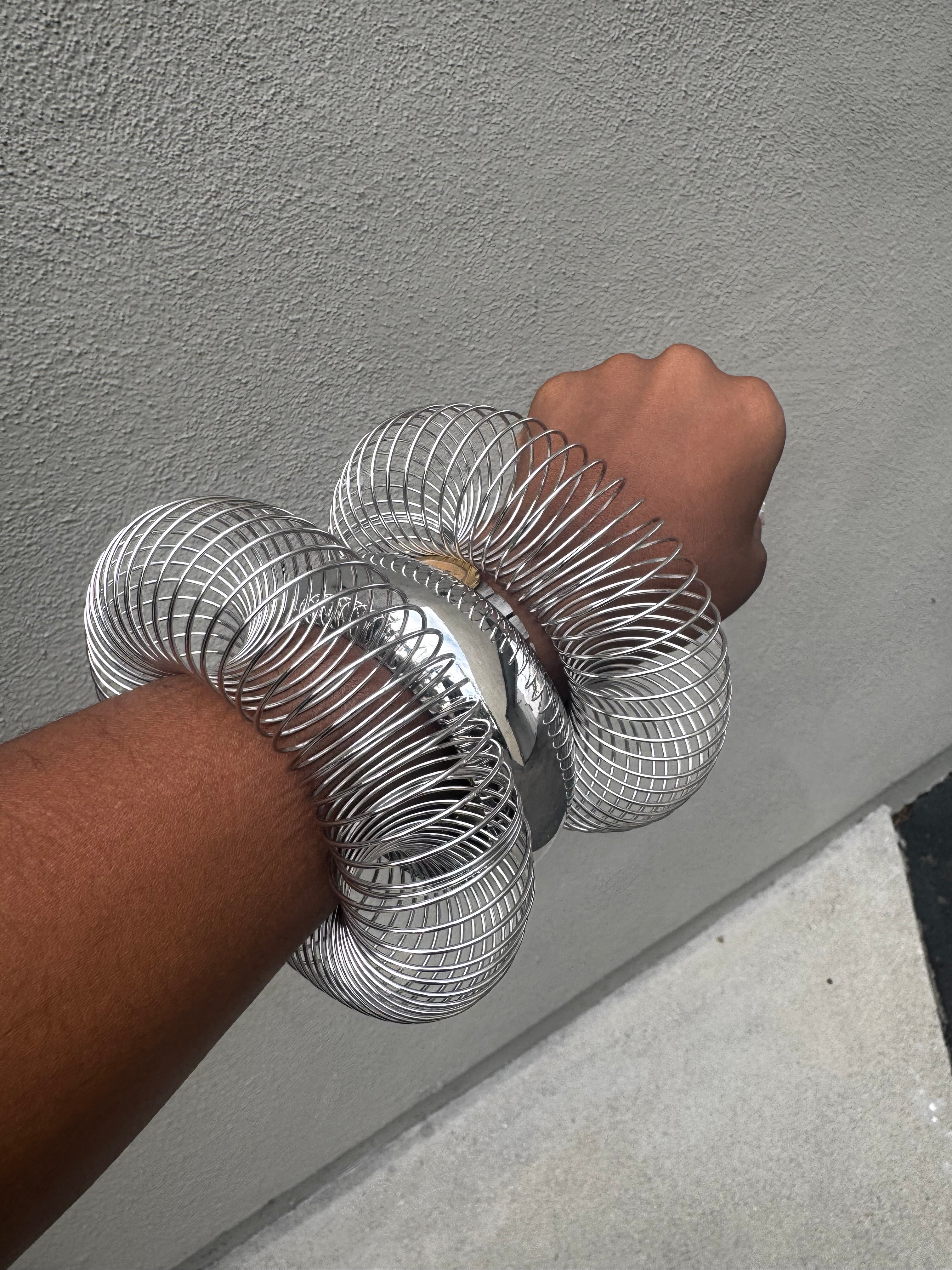 Sculpted Coil Bangle