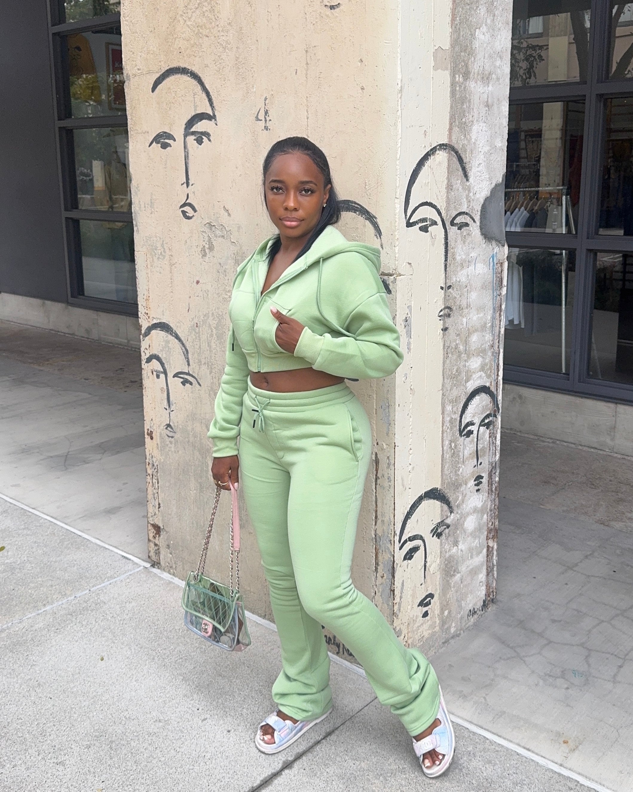 Extended Sweatsuit (Sage)