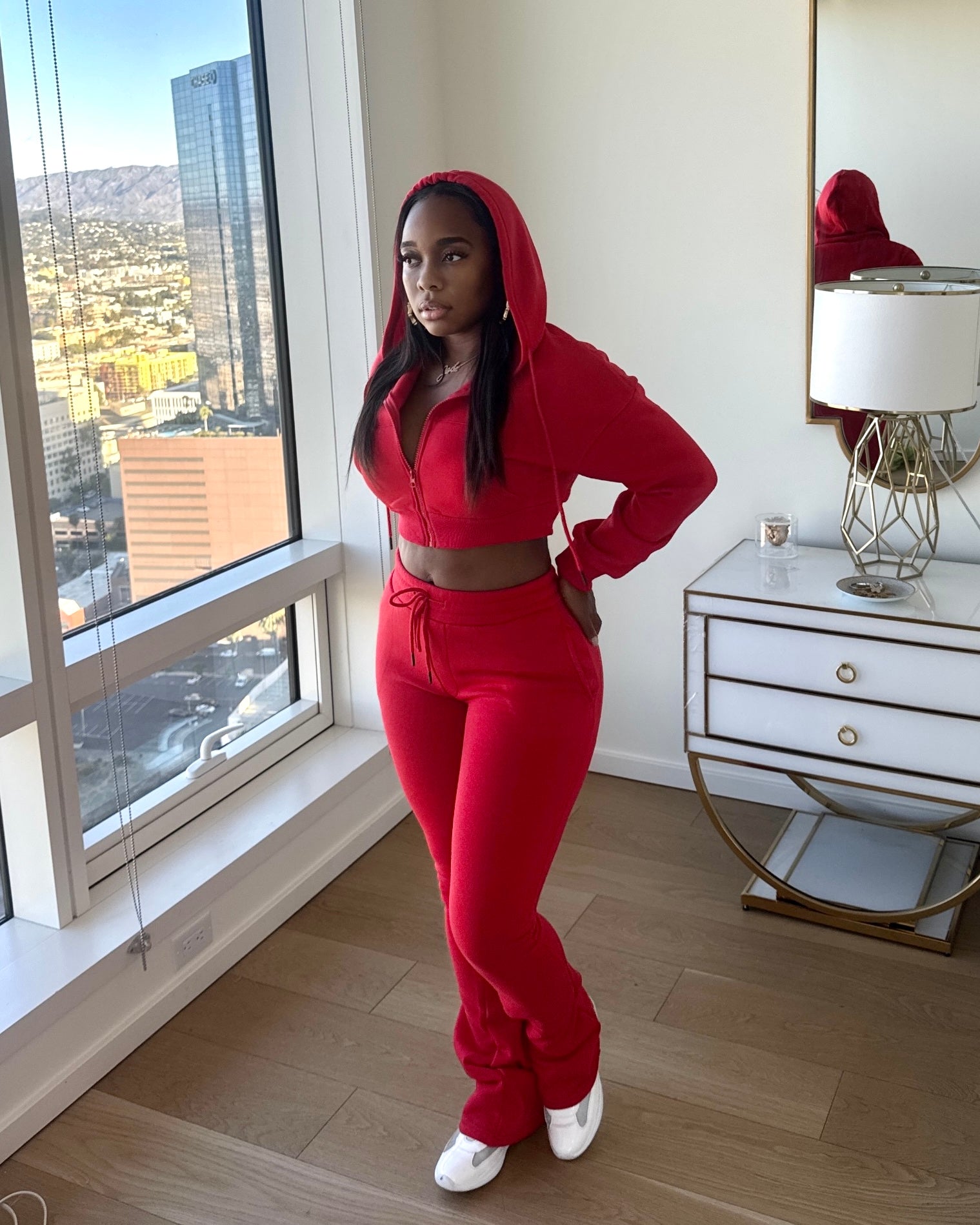 Extended Sweatsuit (Red)