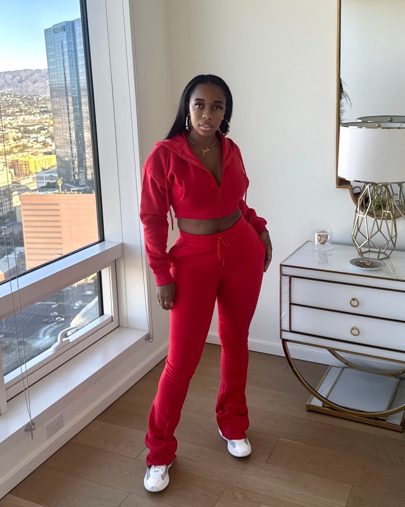 Extended Sweatsuit (Red)