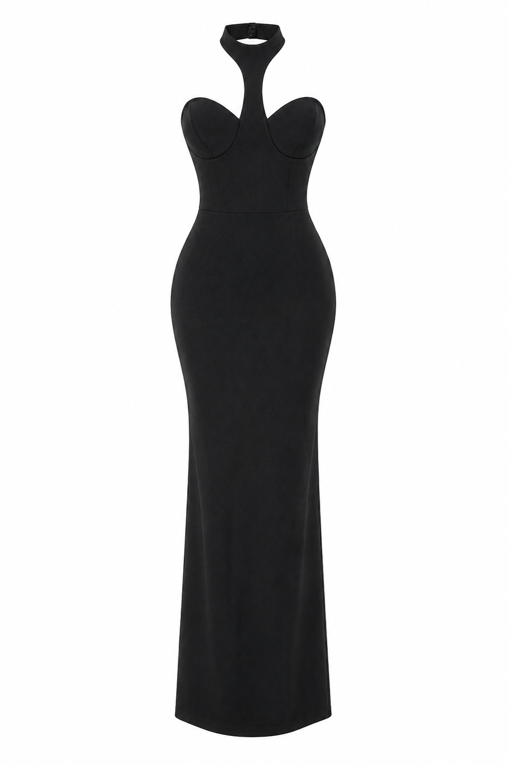 Fine Print : Maxi Dress (Black)