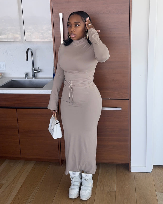 Casual Bae : Set (Taupe)