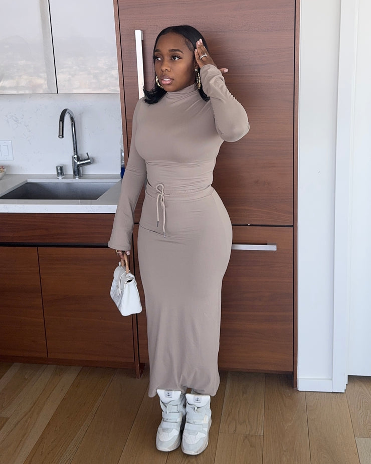 Casual Bae : Set (Taupe)