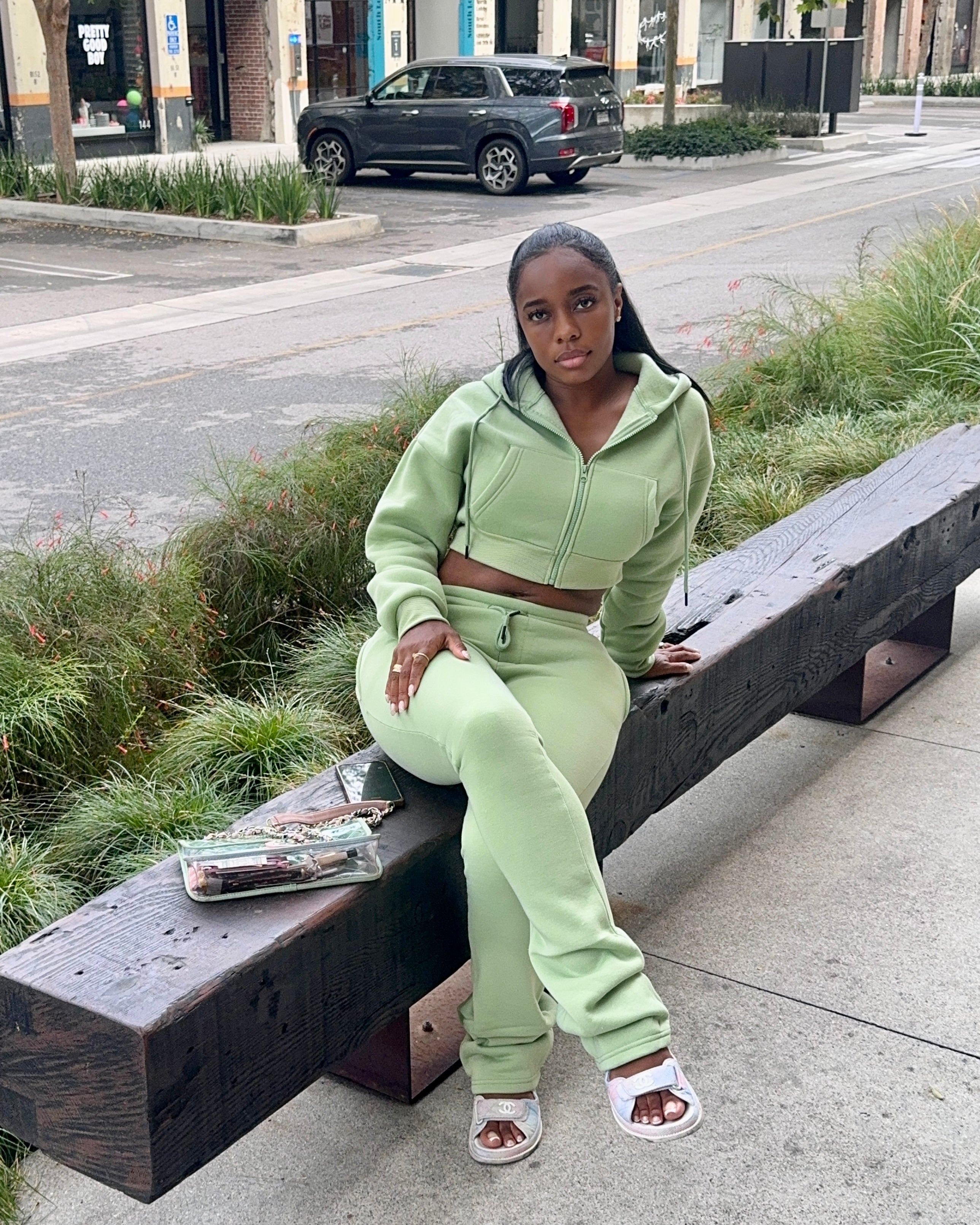 Extended Sweatsuit (Sage)