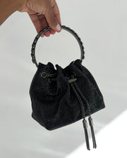 Rhinestone Bucket Bag