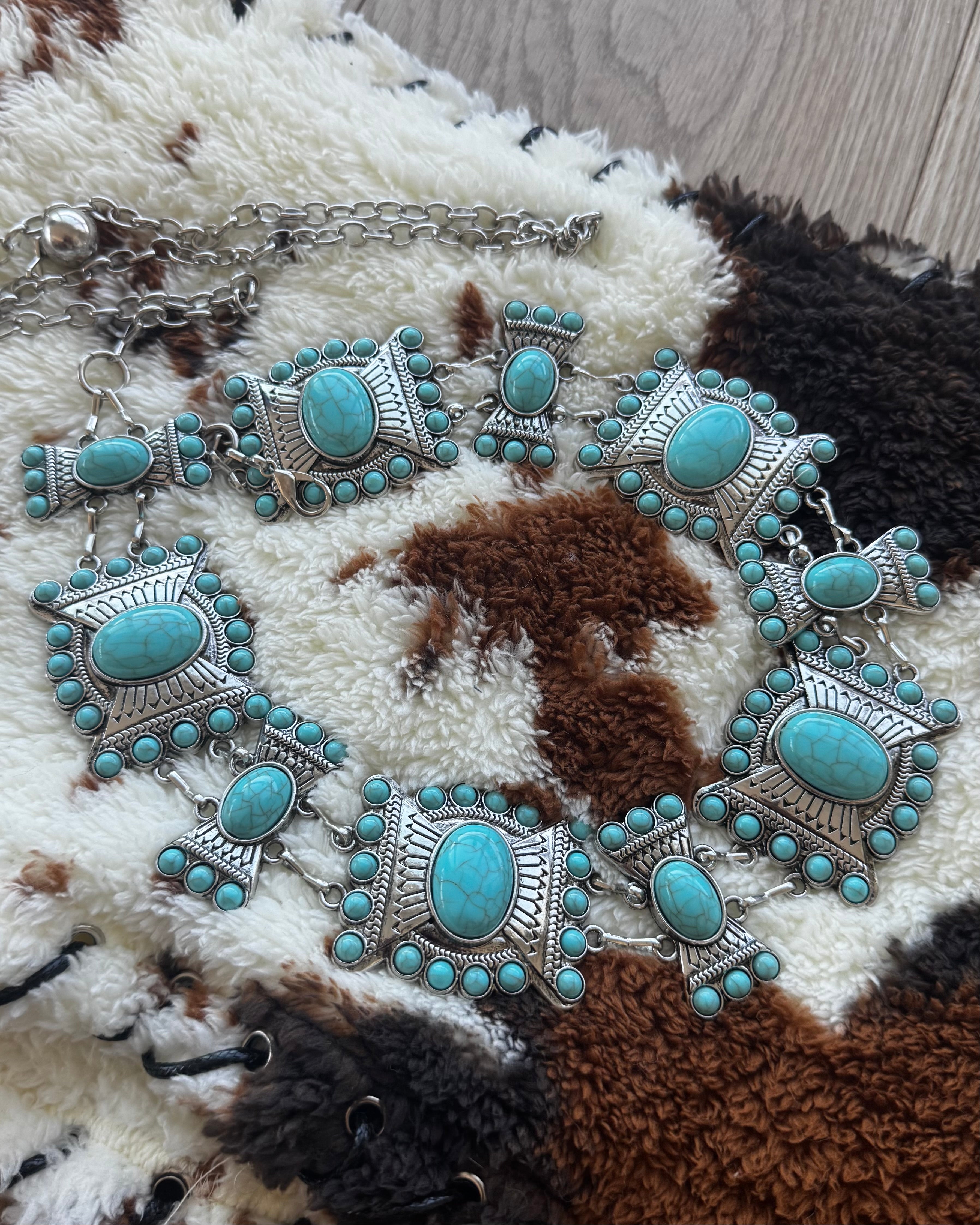Teal Torque : Chain Belt