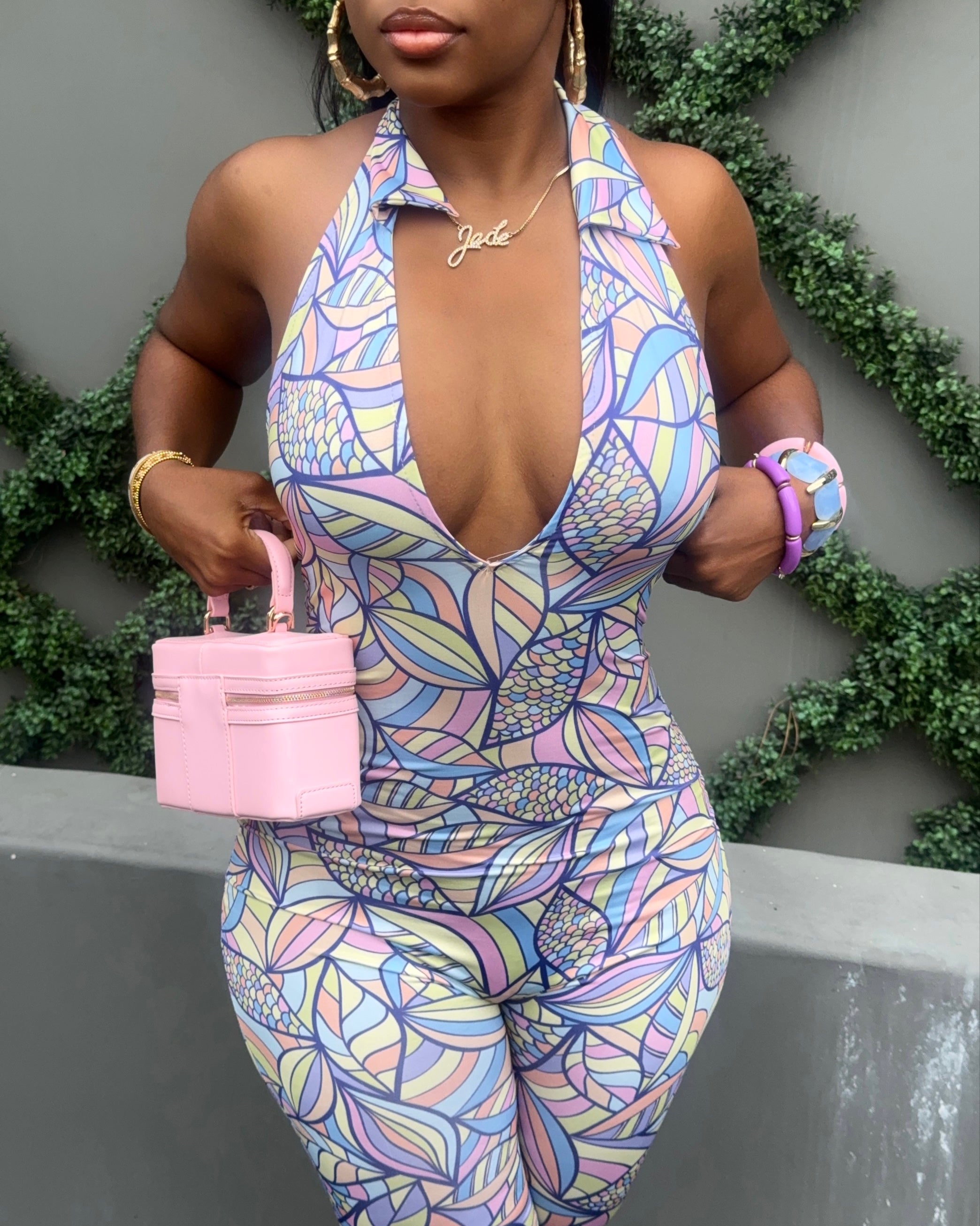 Mosaic Motion : Capri Jumpsuit