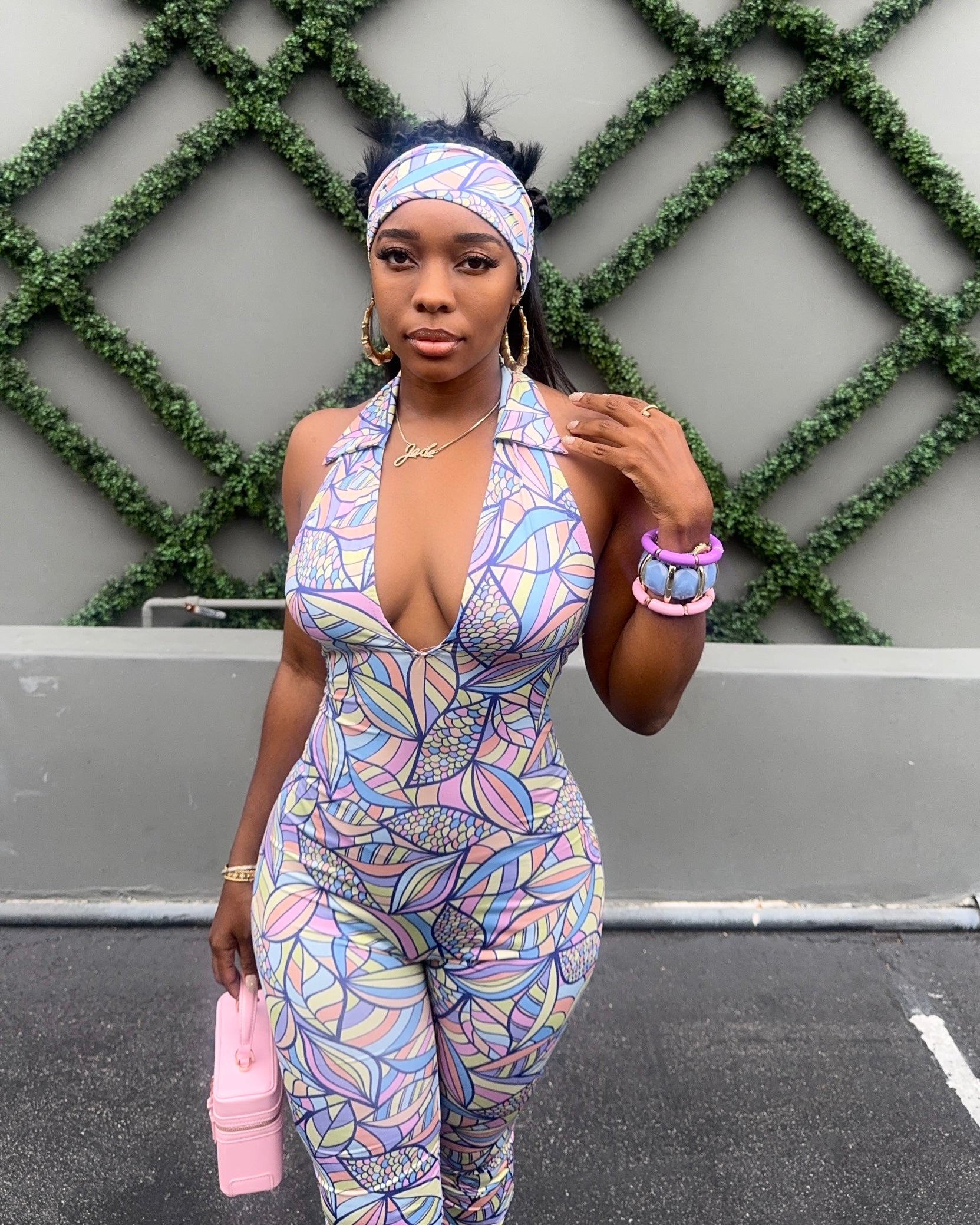 Mosaic Motion : Capri Jumpsuit