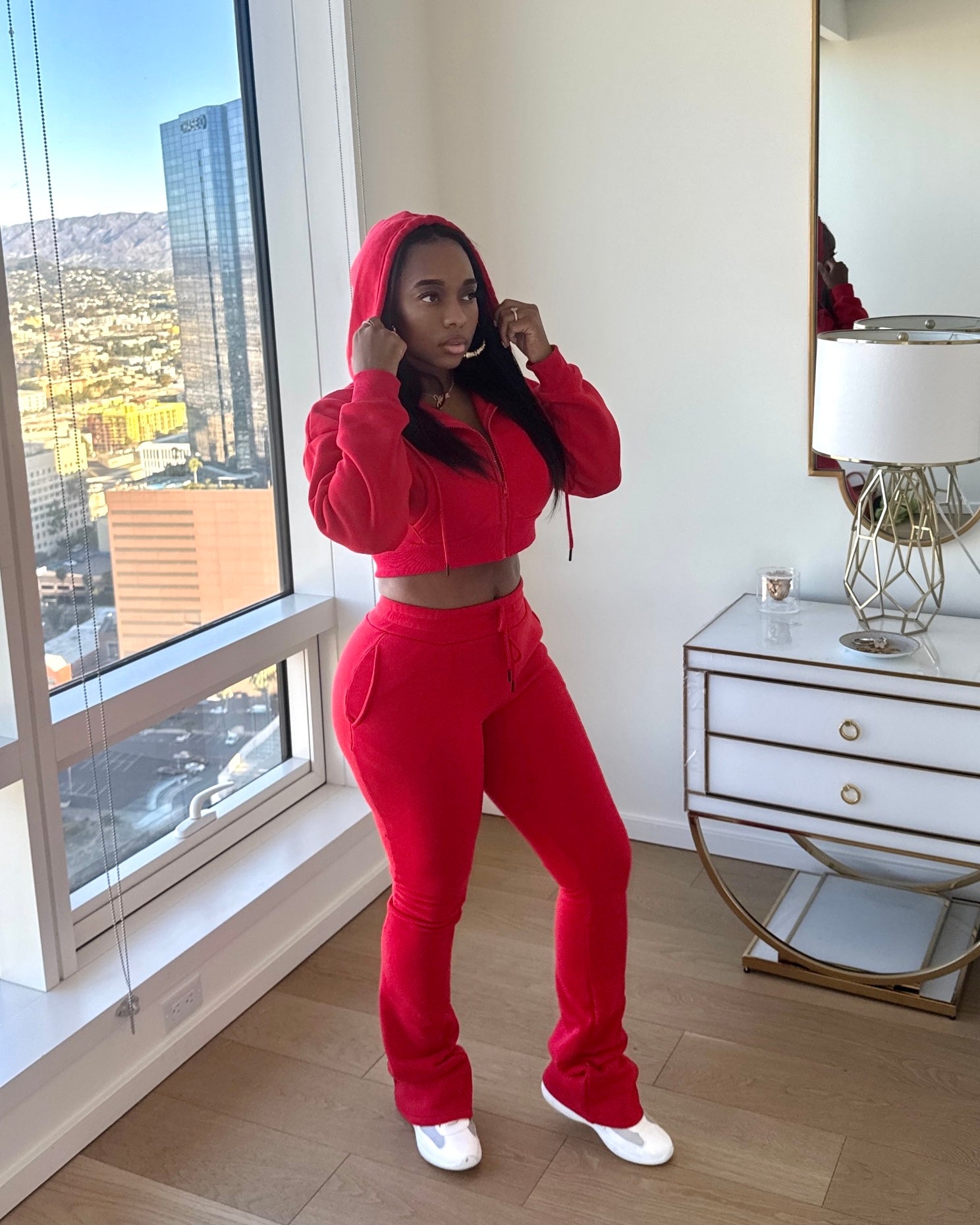 Extended Sweatsuit (Red)