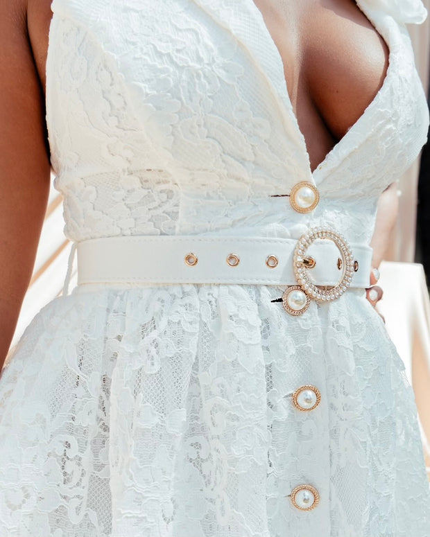 To The Derby : Midi Dress