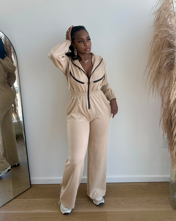 Tech : Jumpsuit (Nude)