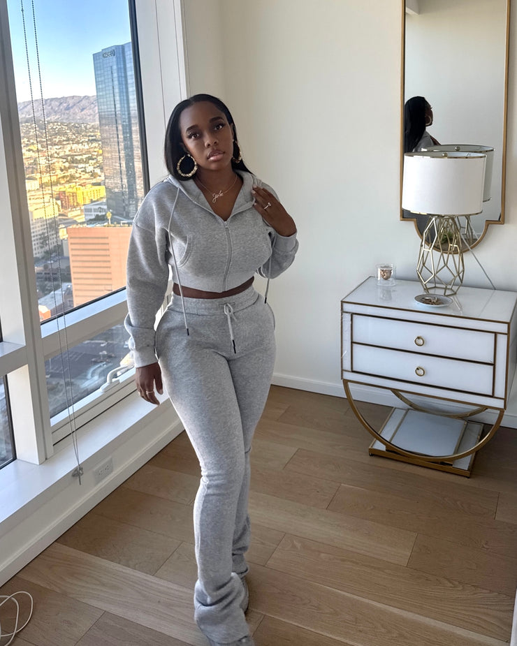 Extended Sweatsuit (Heather Grey)