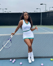 Playing Doubles : Set (Teal)