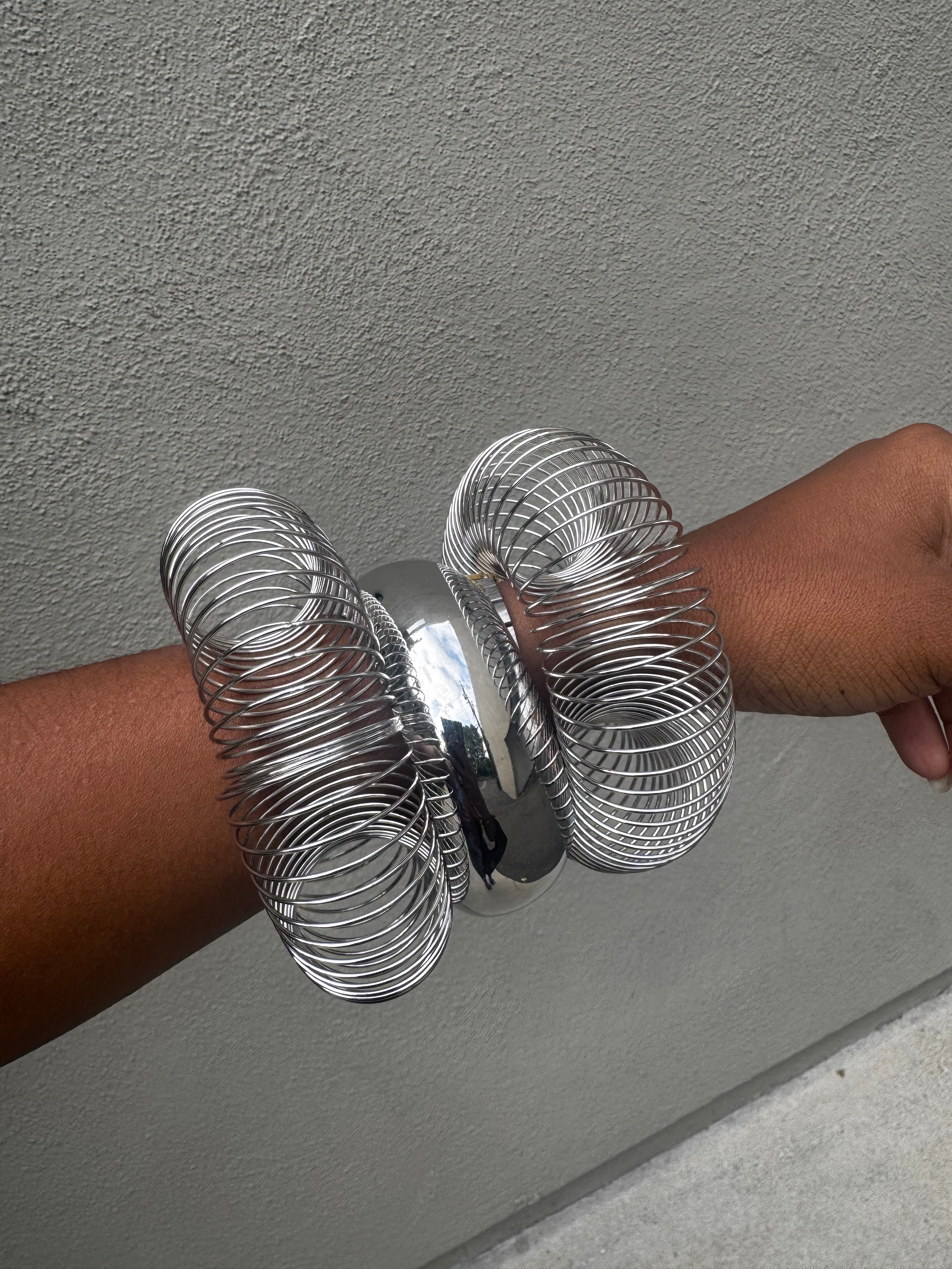 Sculpted Coil Bangle