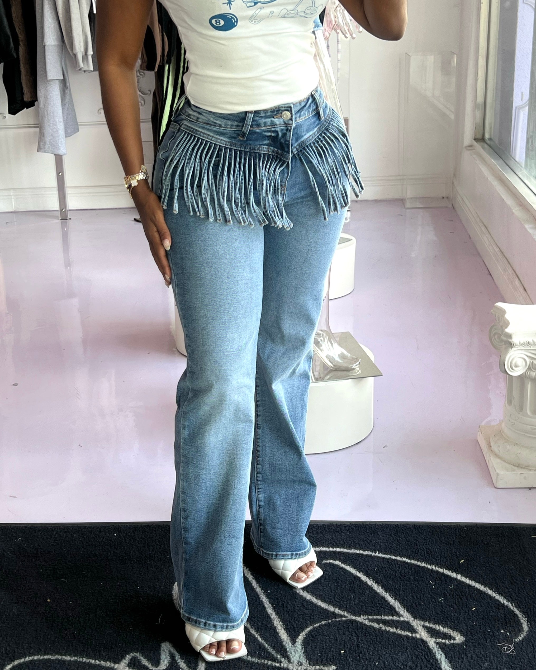 Fringe Theory : Denim Jeans