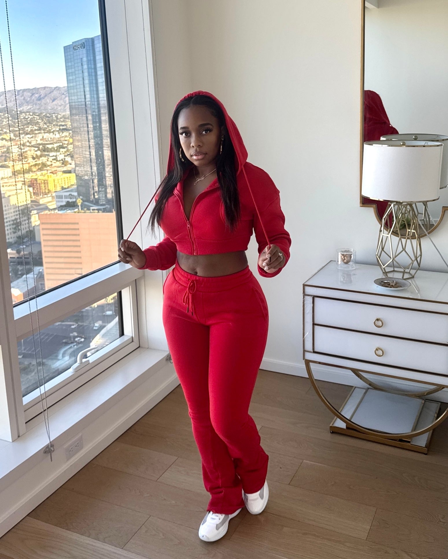 Extended Sweatsuit (Red)