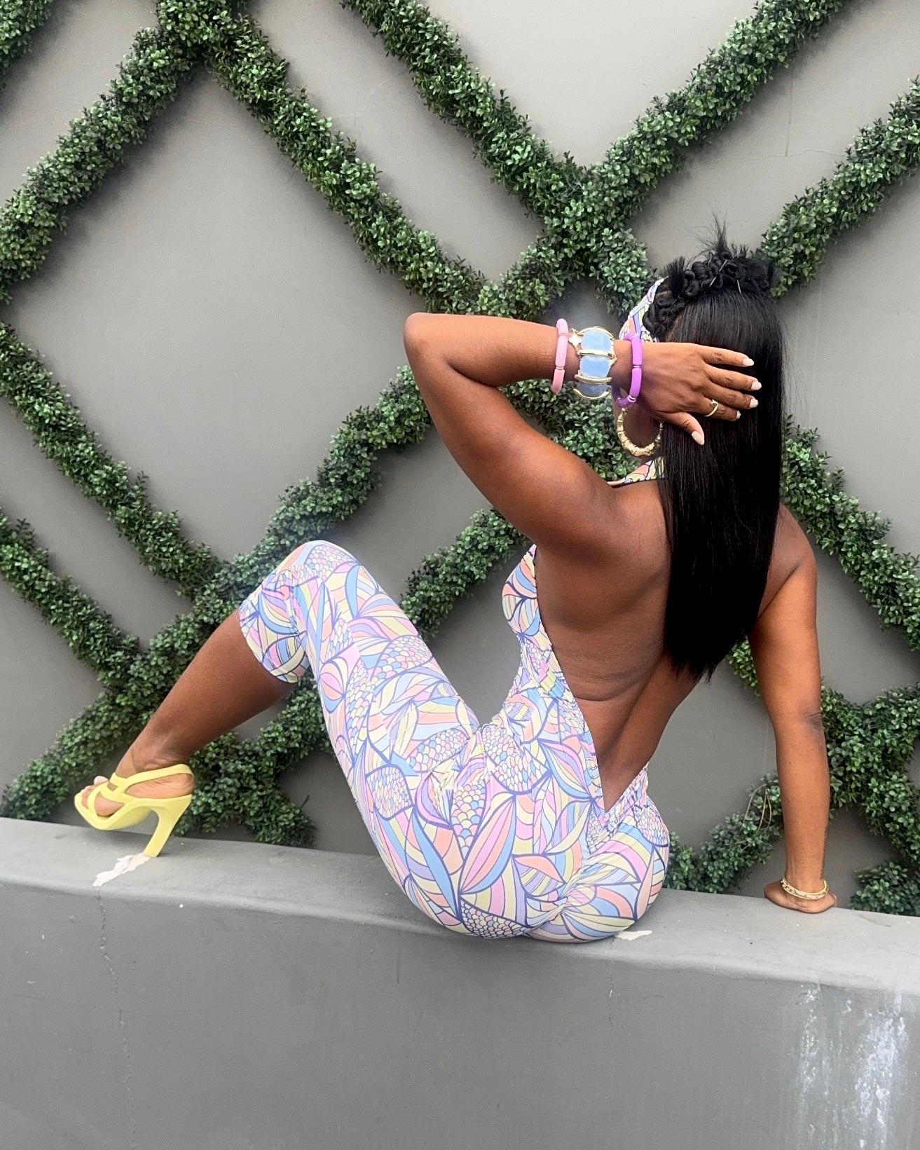 Mosaic Motion : Capri Jumpsuit